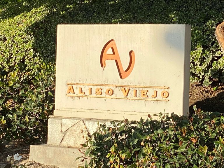 Aliso Viejo City Sign