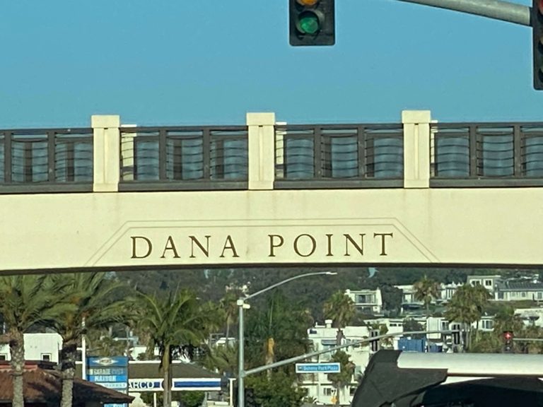 Dana Point City Sign