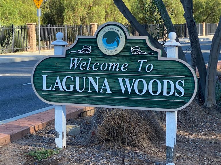 Laguna Woods City Sign